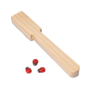 Bâton magnétique bois + 3 coccinelles - illustration