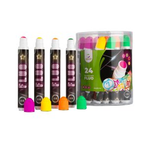24 marqueurs Fluo - illustration principale