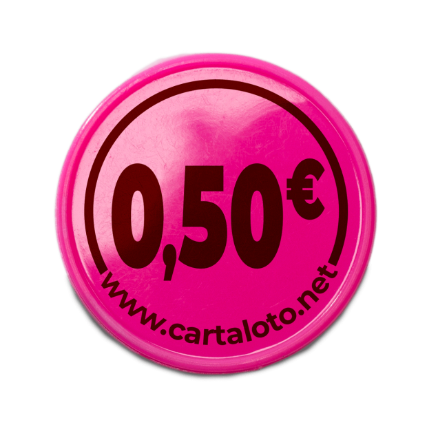 100 Plastic Tokens - Value