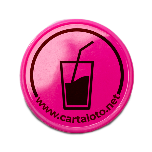 100 Plastic Tokens - Beverage