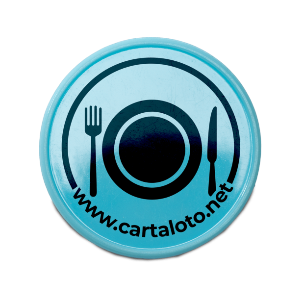 100 Plastic Tokens - Meal | Cartaloto