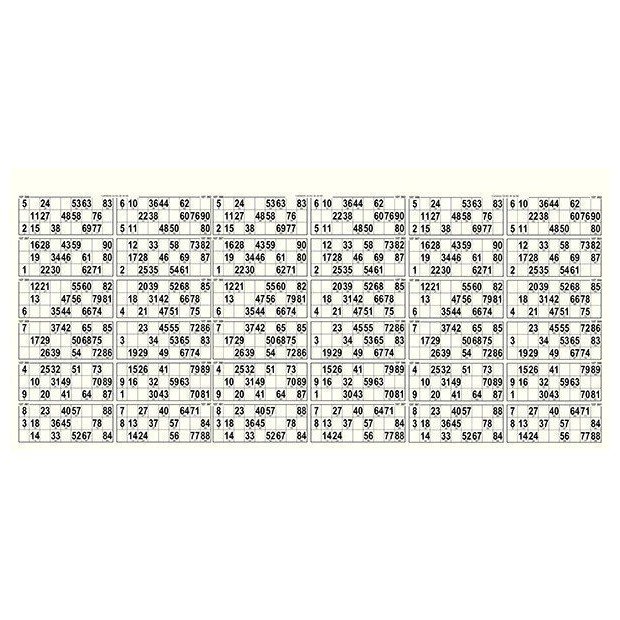 17 Planches de 30 grilles