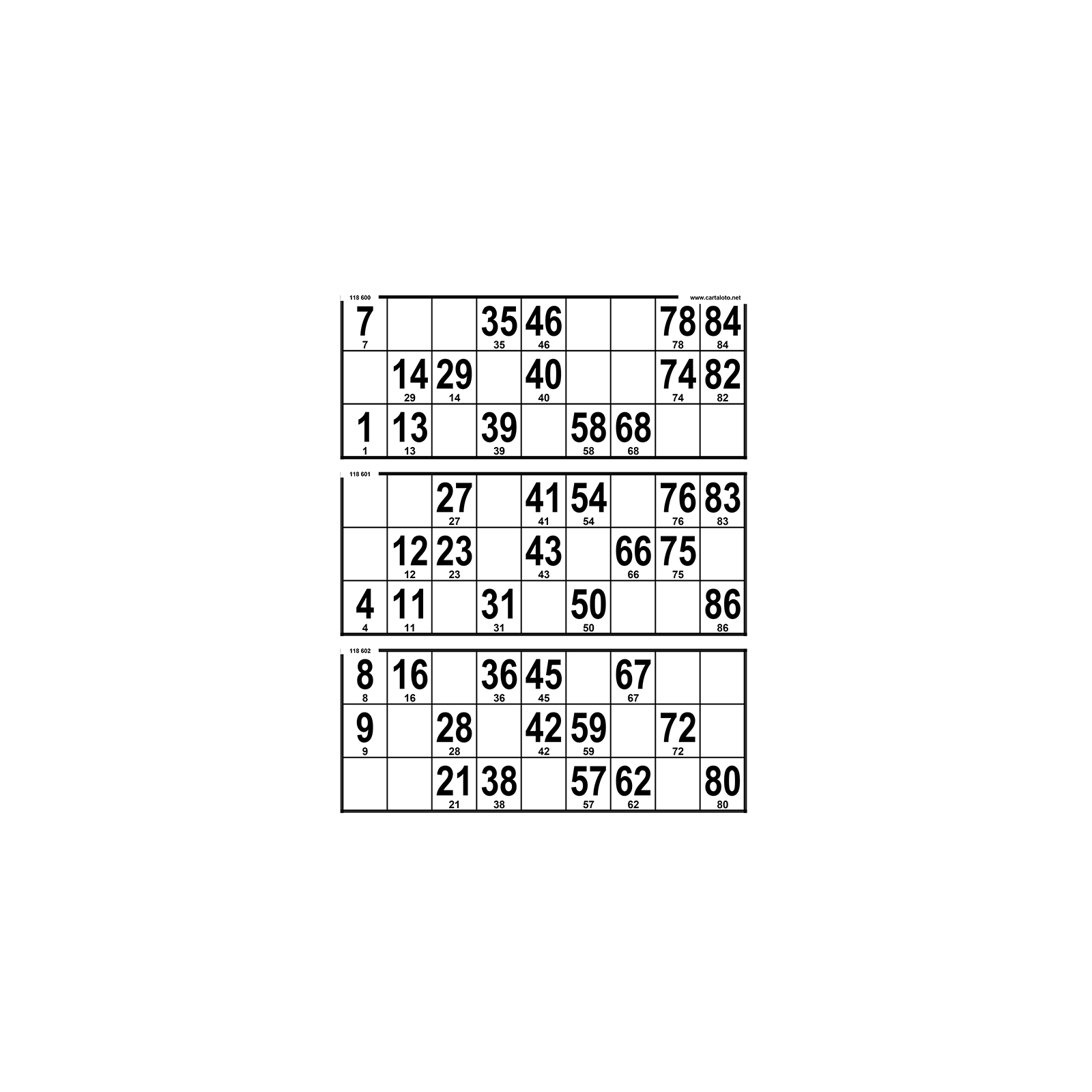 200 Grandes Cartes De Bingo Pour Personnes Âgées - 15 En 90 Chiffres, Format XXL 21 X 7,5 Cm