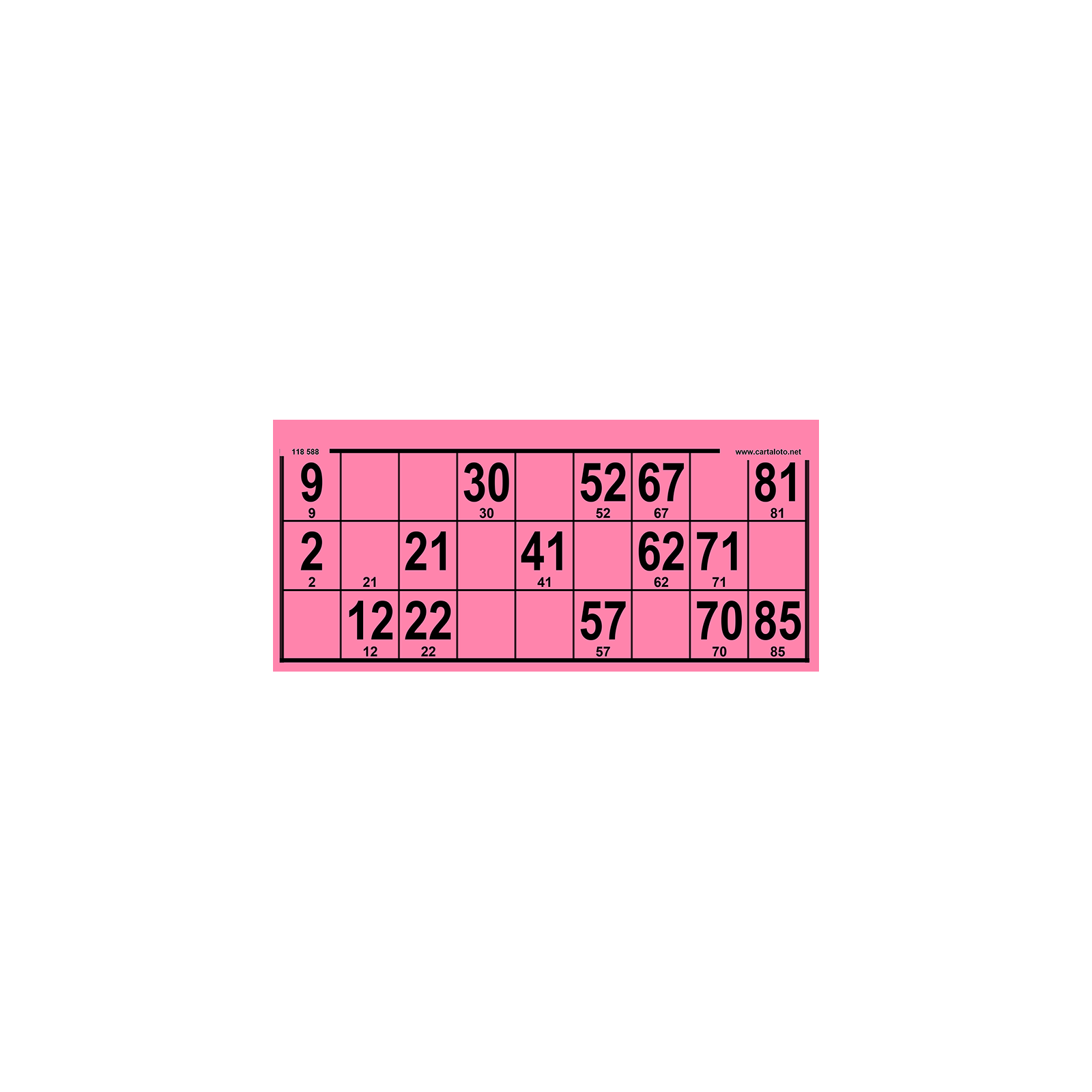 500 Hard large bingo cards I Low vision bingo cards set I Bingo game