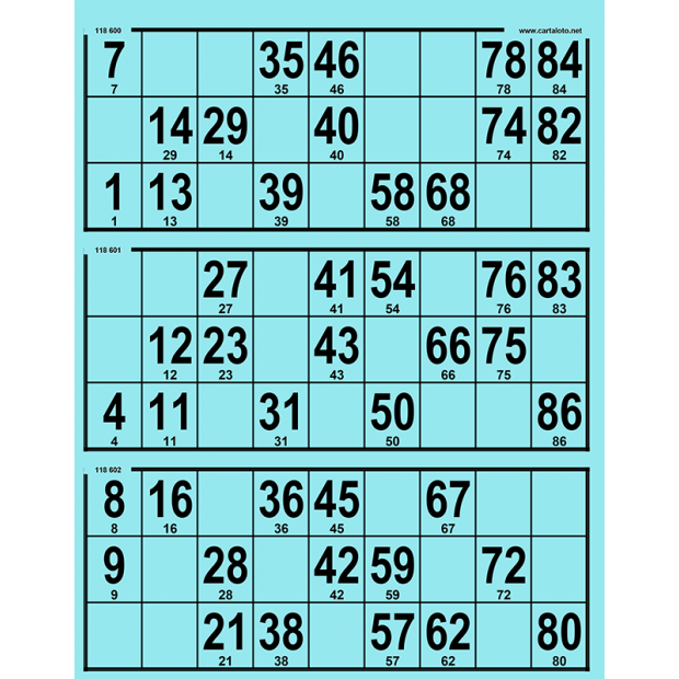 167 planches de 3 grilles Grand Format