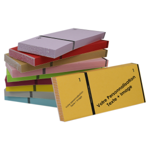 Carnet à souche personnalisés de 100 tickets - 2 parties