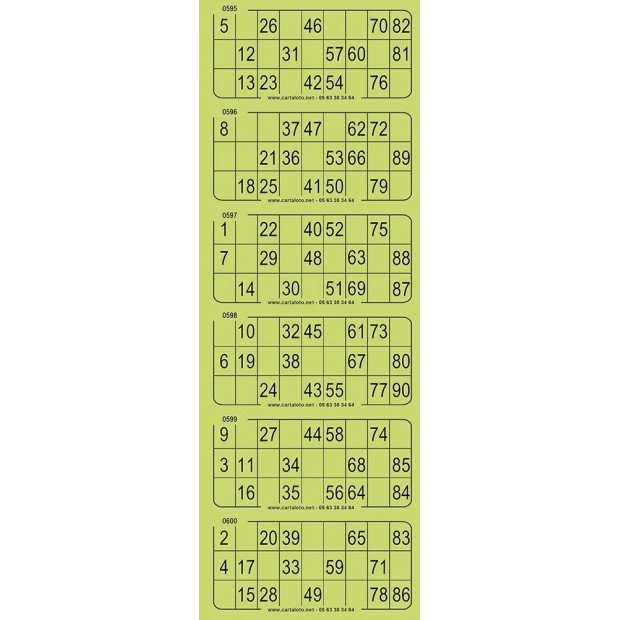 Grilles de loto