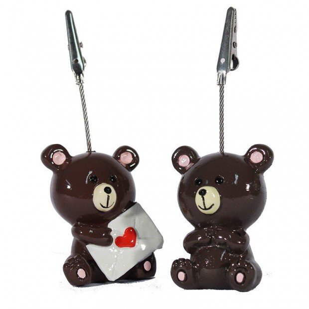 Set of 12 photo clip holder