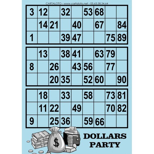 Dollar Party - 3 grids