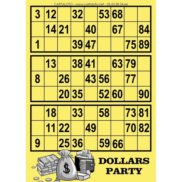 Dollar Party - 3 grids