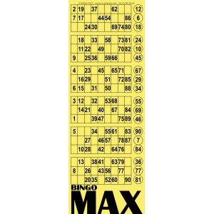 Bingo max - 6 grilles