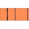 10 Booklets of 100 numbered check tickets - 3 clip parts (blank)