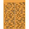 42 Planches de 12 grilles