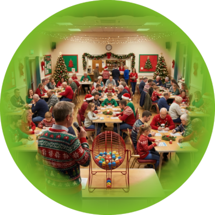 Bingo de noël, une animation incontournable pour vos lotos associatifs de fin d’année