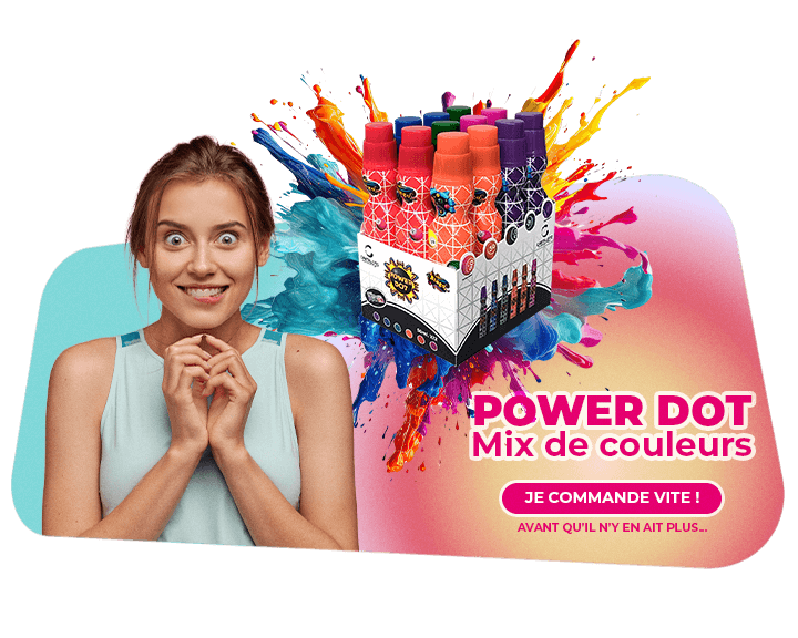 Power dot mixés/panachés