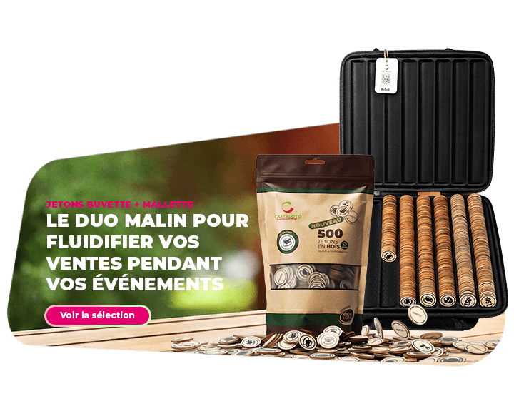 jetons et mallette